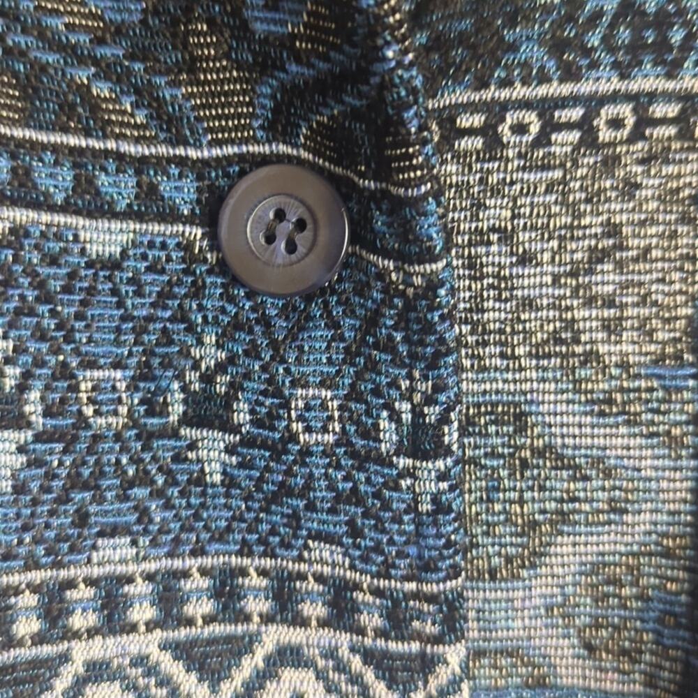 American Vintage Tapestry Patchwork Print Jacket … - image 6